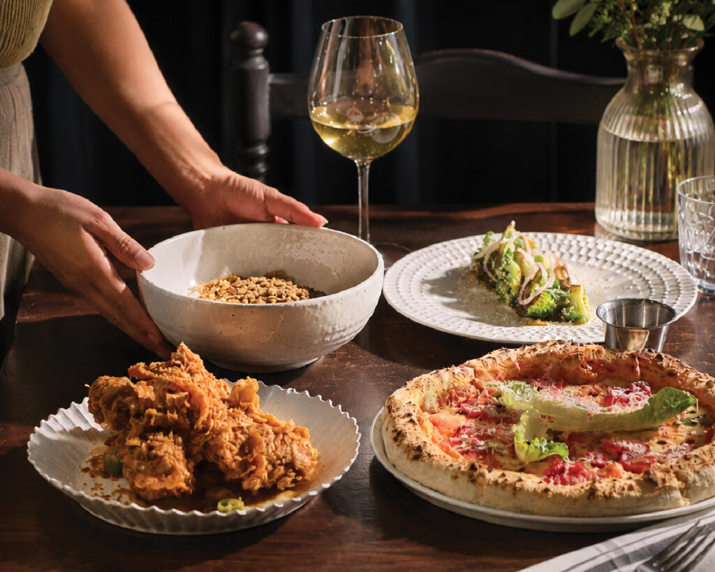 the secret garden pasta bar